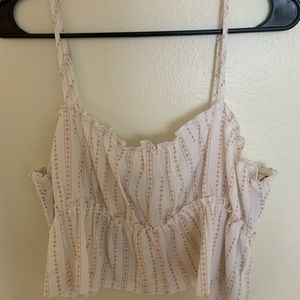 Forever 21 Patterned Crop Top